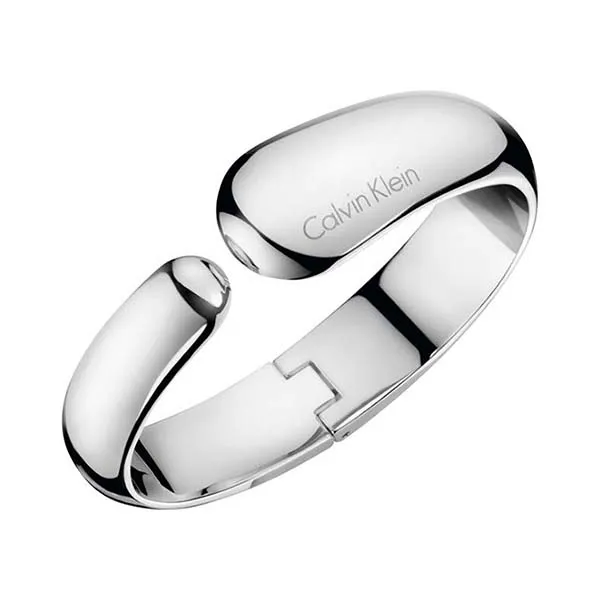 Vòng Đeo Tay Calvin Klein CK Informal Closed Bangle KJ6GMD0001XS Màu Bạc - Trang sức - Vua Hàng Hiệu