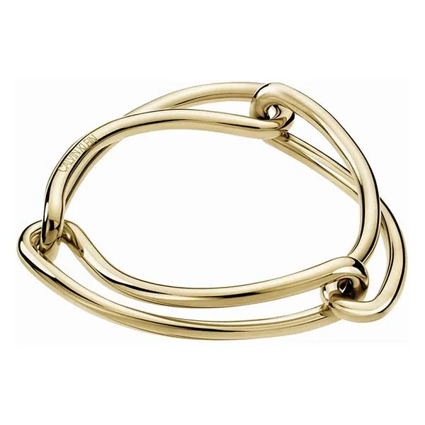 Vòng Đeo Tay Calvin Klein CK Unified Bracelet KJ9QJD10010S Màu Vàng - Trang sức - Vua Hàng Hiệu