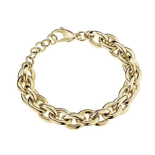 Vòng Đeo Tay Calvin Klein CK Statement Bracelet KJALJB100200 Màu Vàng - Trang sức - Vua Hàng Hiệu