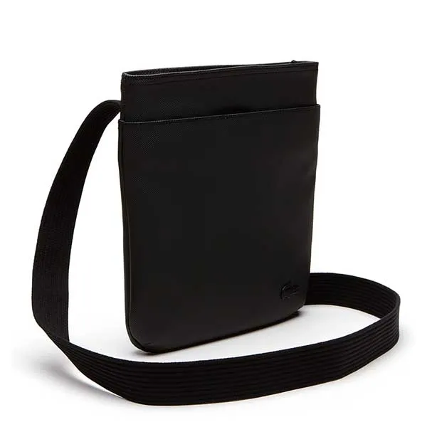 Túi Đeo Chéo Lacoste Men's Sac Homme Access Premium Shoulder Bag NH2342HC-000 Negro Màu Đen - Túi xách - Vua Hàng Hiệu