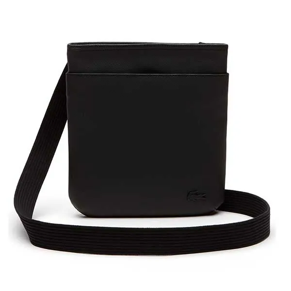 Túi Đeo Chéo Lacoste Men's Sac Homme Access Premium Shoulder Bag NH2342HC-000 Negro Màu Đen - Túi xách - Vua Hàng Hiệu