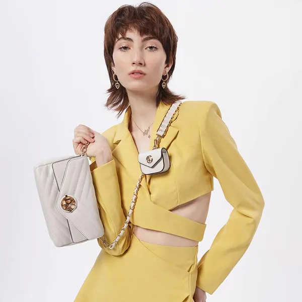 Túi Đeo Vai Lyn Irisa S Handbags LL22CBF150 Màu Xám