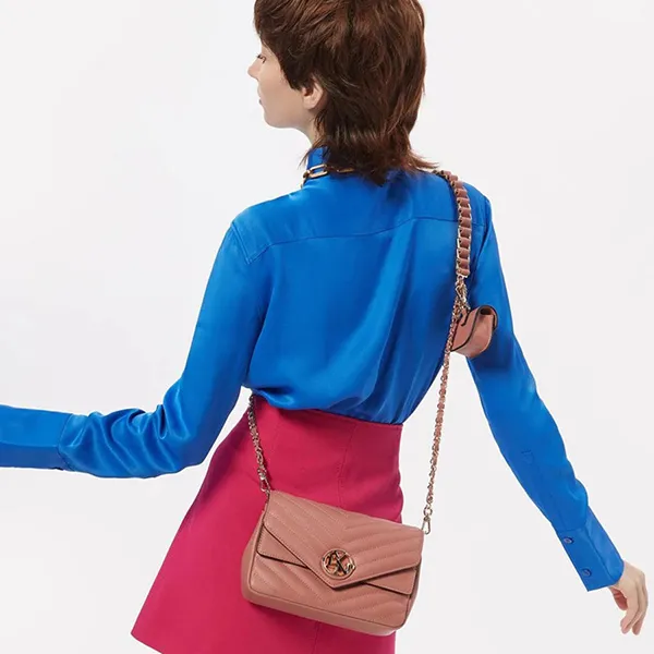 Túi Đeo Vai Lyn Irisa S Handbags LL22CBF150 Màu Hồng Đậm