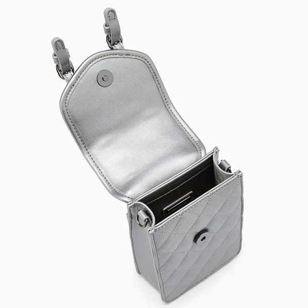 Túi Đeo Chéo Lyn London Mobile Pocket Crossbody Bags LL22CBF178 Màu Bạc - 4
