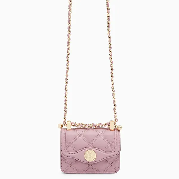 Túi Đeo Chéo Lyn Harper Coin Purse With Chain Wallets LL22CWF060 Màu Hồng