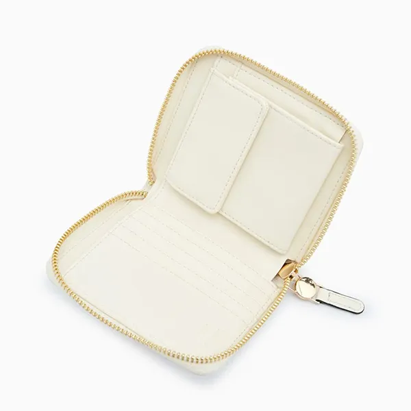 Ví Lyn Harper Zip Short Handbags LL22CWF061 Màu Trắng