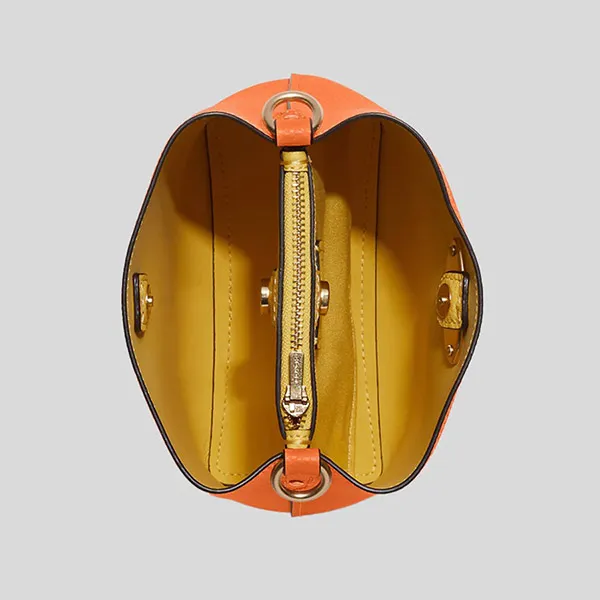 Túi Đeo Chéo Coach Small Town Bucket Bag Candied Orange C7266 Màu Cam