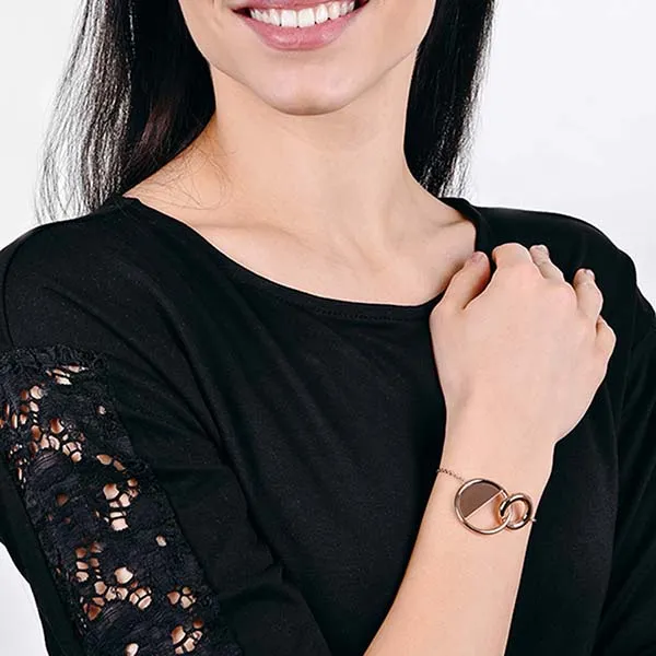 Vòng Đeo Tay Calvin Klein CK Locked Bracelet KJ8GJB100100 Màu Vàng - Trang sức - Vua Hàng Hiệu