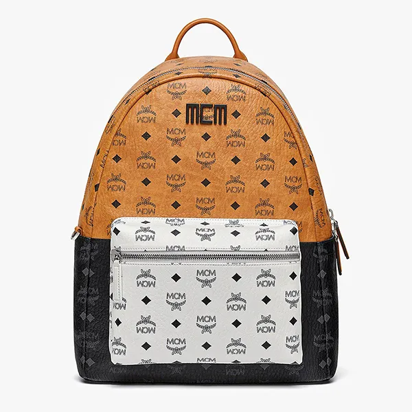 Balo MCM Stark Backpack in Visetos Mix Phối Màu Size 41cm - Túi xách - Vua Hàng Hiệu