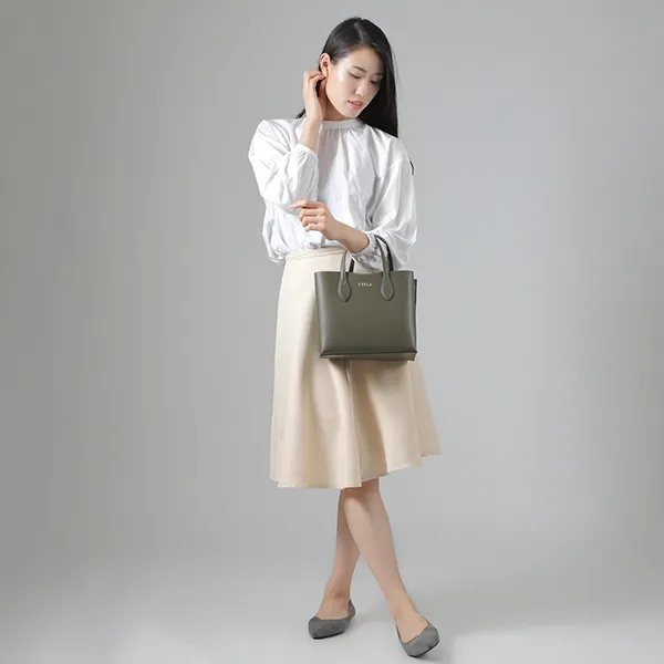 Túi Tote Furla Bolso M Nero Era Màu Xanh Olive - Túi xách - Vua Hàng Hiệu