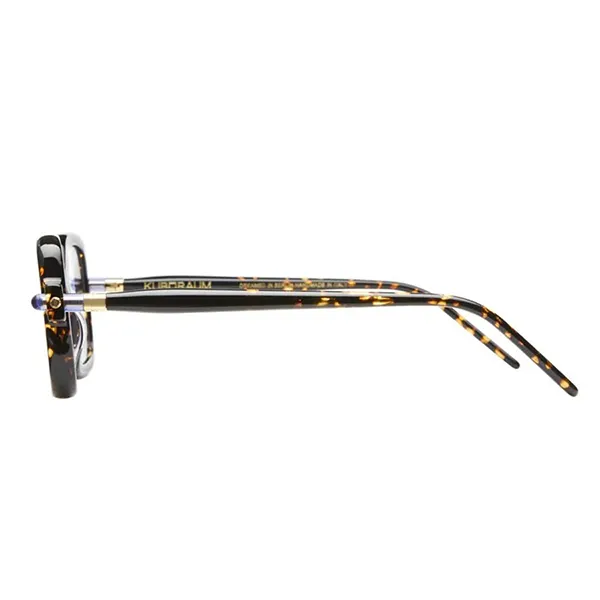 Kính Mắt Cận Kuboraum P2 Dark Tortoise Màu Đen Vàng