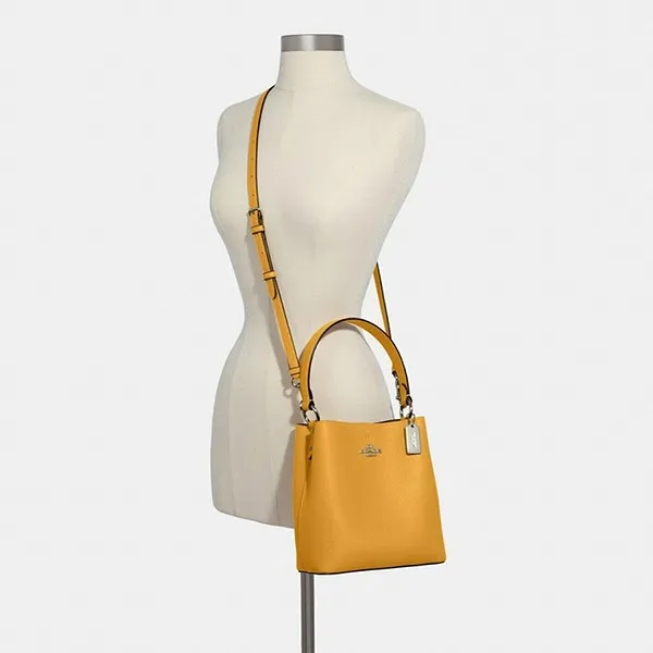 Túi Đeo Chéo Coach Small Town Bucket Bag Màu Vàng - Túi xách - Vua Hàng Hiệu