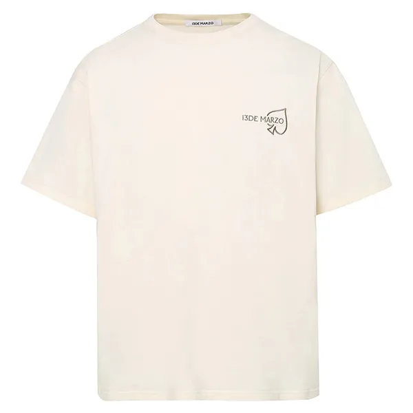 Áo Phông 13 De Marzo DMZ464 TS038 Màu Kem