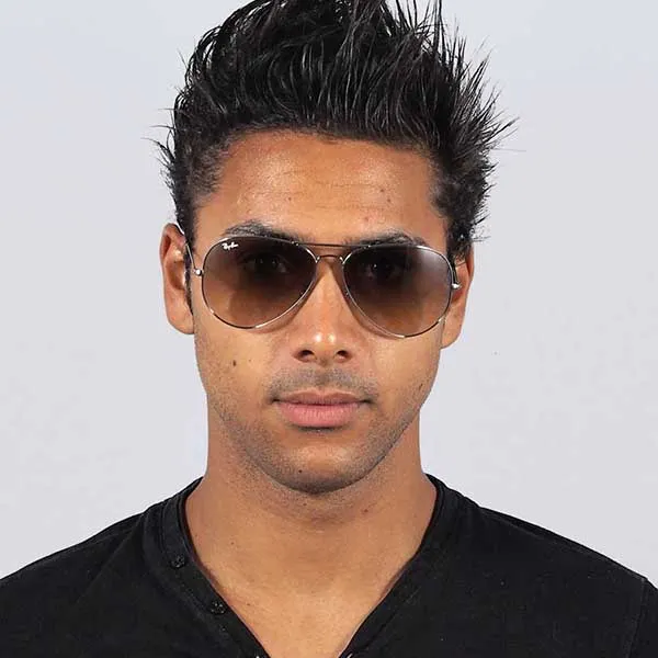 Kính Mát Rayban Aviator Large Metal Gun Metal Large Gradient RB3025 004 51 62-14 Màu Nâu