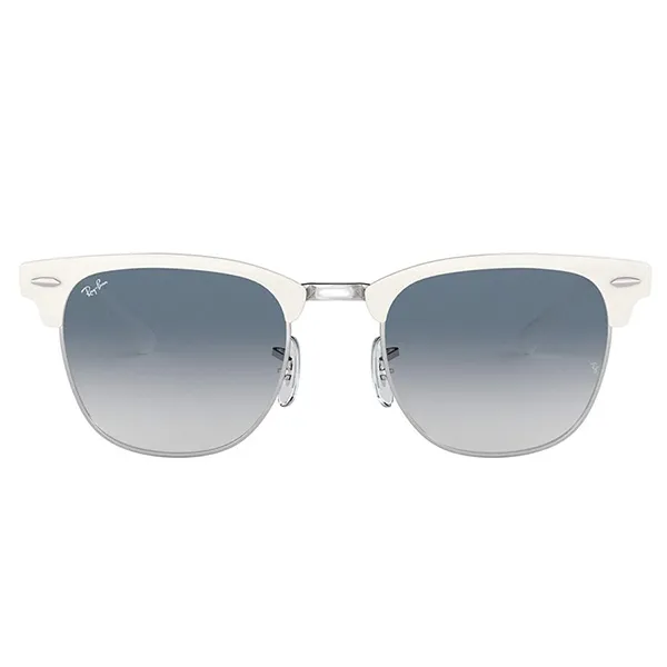 Kính Mát Rayban Men's Clubmaster Metal Sunglasses RB3716 9088 3F 51-21 Màu Xám