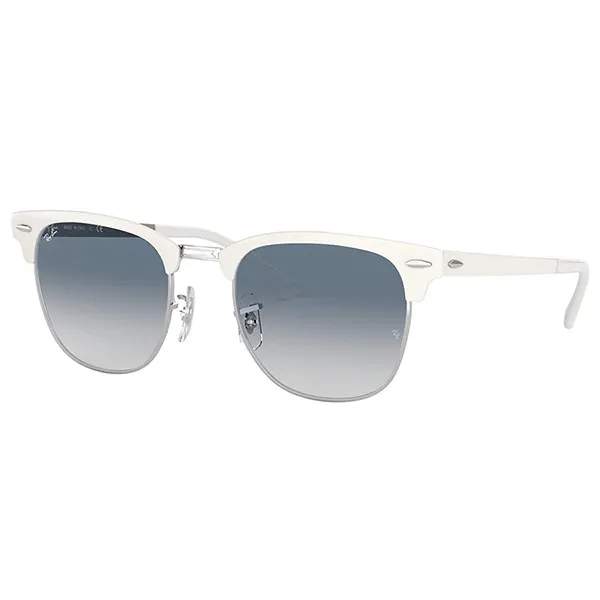 Kính Mát Rayban Men's Clubmaster Metal Sunglasses RB3716 9088 3F 51-21 Màu Xám