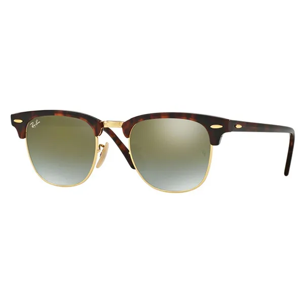 Kính Mát Rayban Clubmaster Flash Lenses Gradient S-Ray RB3016 990 9J 51-21 Màu Nâu Xám