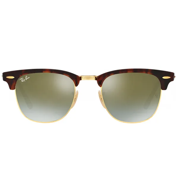 Kính Mát Rayban Clubmaster Flash Lenses Gradient S-Ray RB3016 990 9J 51-21 Màu Nâu Xám