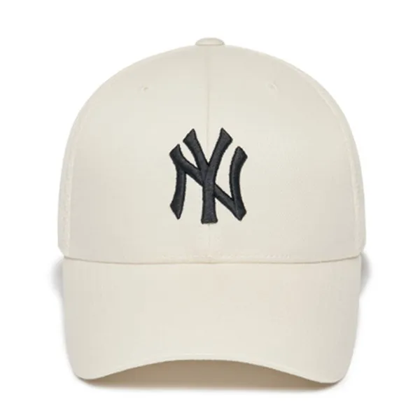 Mũ MLB Basic Mesh Cap New York Yankees 3AMC00133GP001 Màu Trắng Kem
