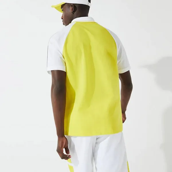 Áo Polo Lacoste Sport Tennis Polo Shirt YH9689-00 Màu Trắng Size M