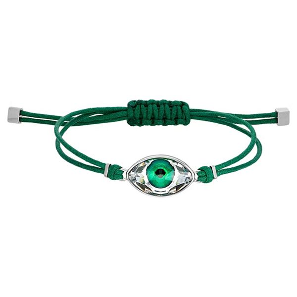 Vòng Đeo Tay Swarovski Power Collection Beige Medium Bracelet Màu Xanh Green - 3