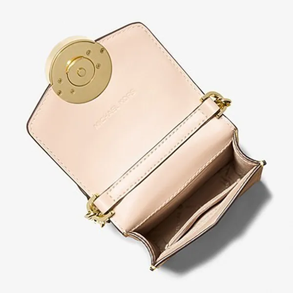Túi Đeo Chéo Michael Kors MK Carmen SM Color-Block PH - Sunshine Multi Leather Cross Body Bag Màu Vàng Trắng - Túi xách - Vua Hàng Hiệu