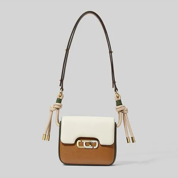 Túi Đeo Chéo Marc Jacobs The J Link Mini Shoulder Bag Multi Màu Nâu Trắng - Túi xách - Vua Hàng Hiệu