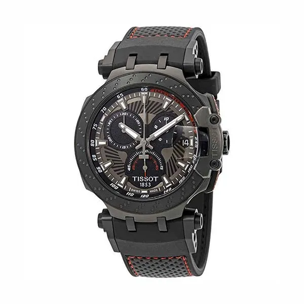 Đồng Hồ Nam Tissott-Race Motogp 2018 Chronograph Men's Watch T115.417.37.061.04 Màu Đen Xám