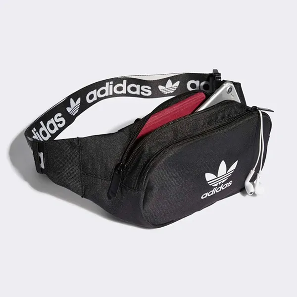 Túi Đeo Hông Adidas Logo Adicolor H35587 Màu Đen - Túi xách - Vua Hàng Hiệu