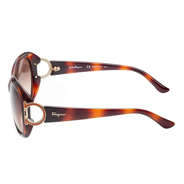 Kính Mát Salvatore Ferragamo Fashion Women's Sunglasses SF668S-238 Màu Nâu - Kính mắt - Vua Hàng Hiệu