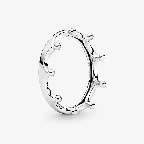Nhẫn Pandora Polished Crown Ring Màu Bạc - Trang sức - Vua Hàng Hiệu