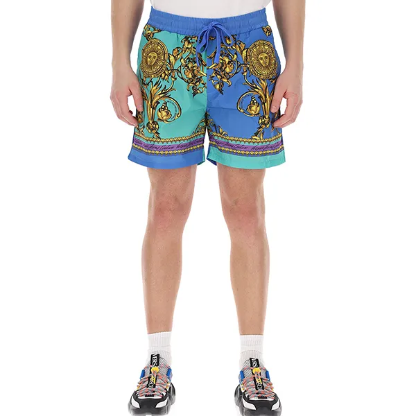 Quần Shorts Versace Jeans Couture 72GAD1D6 CQS28 G12 Màu Xanh Blue - Thời trang - Vua Hàng Hiệu