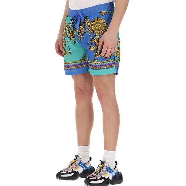 Quần Shorts Versace Jeans Couture 72GAD1D6 CQS28 G12 Màu Xanh Blue - Thời trang - Vua Hàng Hiệu