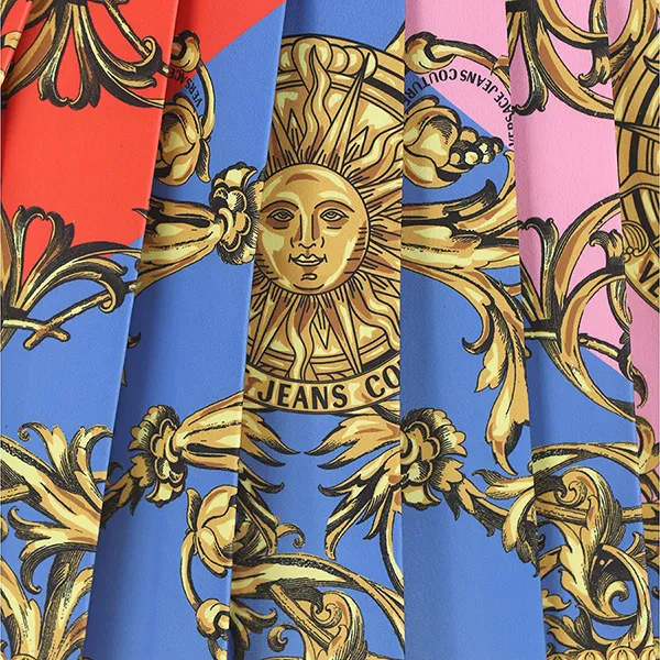 Chân Váy Versace Jeans Couture Gonna Multicolore 72HAE812 NS115 GM4 Phối Màu