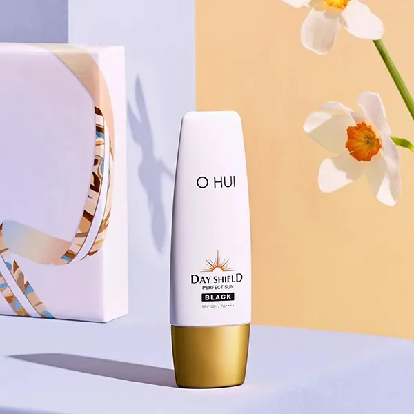 Set Kem Chống Nắng Ohui Day Shield Perfect Sun Black SPF 50+/ PA+++ 5 Món - Kem chống nắng - Vua Hàng Hiệu