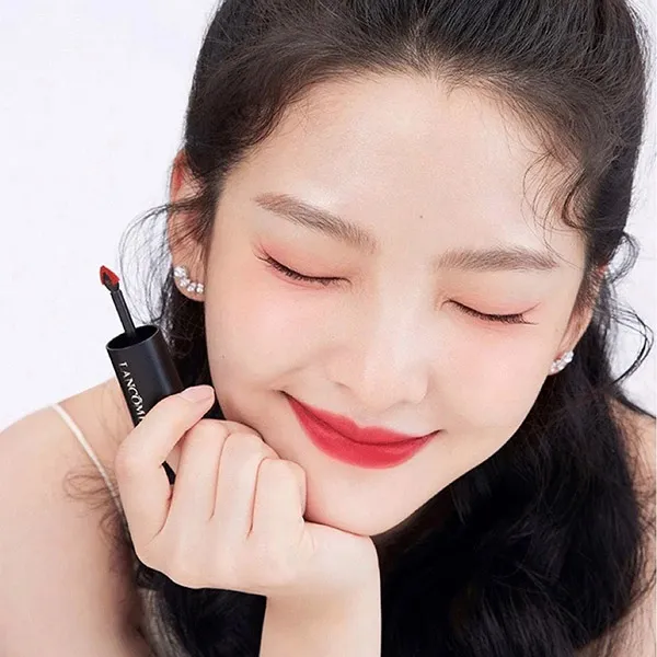 Son Kem Lì Lancôme Drama Ink 154 Dis Oui Màu Đỏ San Hô ( New )