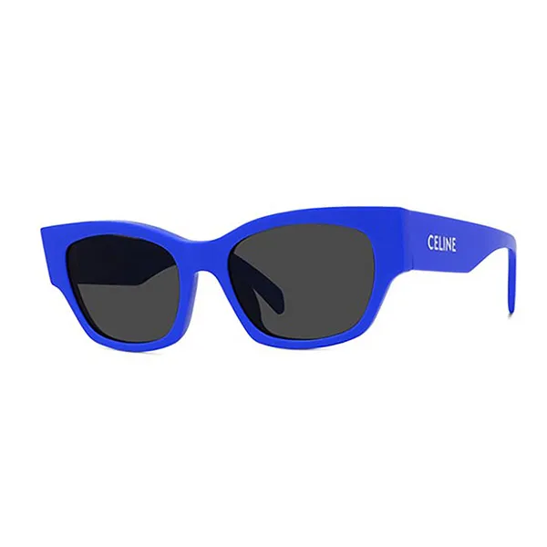 Kính Mát Celine Square Sunglasses CL40197U 92A 54-18 Xanh Đen - Kính mắt - Vua Hàng Hiệu