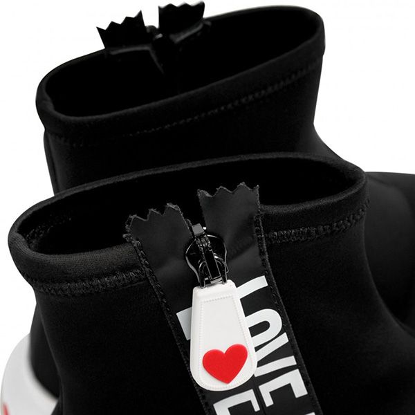 Giày Sneakers Moschino Women's Shoes Love Moschino JA15234G1CIN0000 Màu Đen - 4