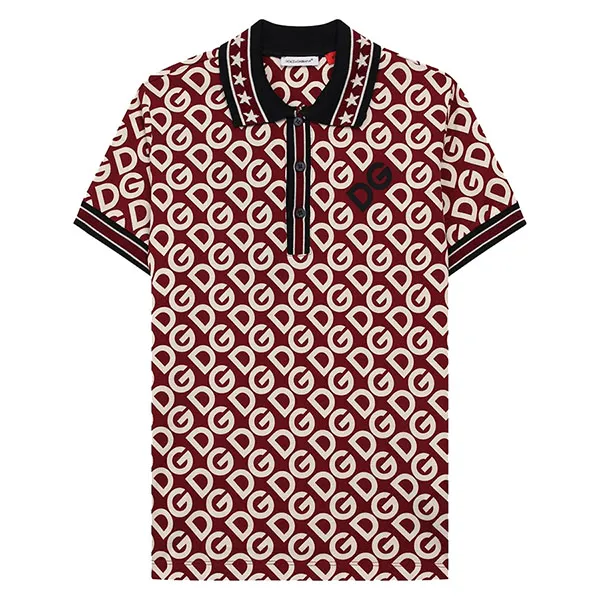 Áo Polo Dolce & Gabbana D&G L4JTAQ G7UAG Phối Màu - Thời trang - Vua Hàng Hiệu