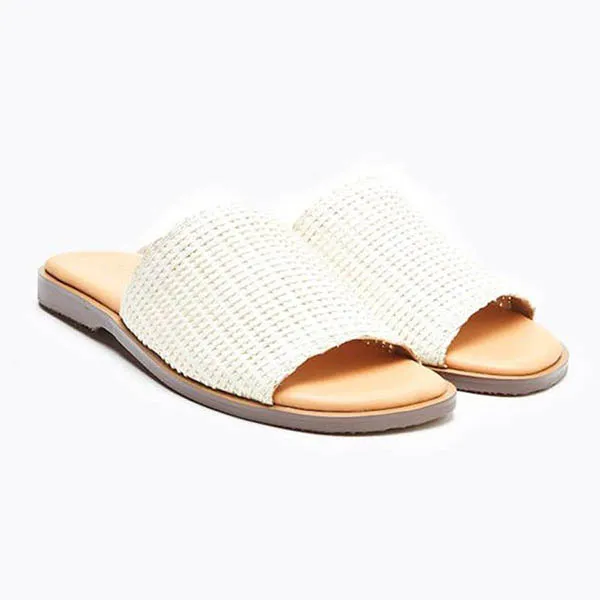 Dép Xỏ Ngón Pazzion 062-10 - BEIGE - 35 Màu Be - Dép - Vua Hàng Hiệu