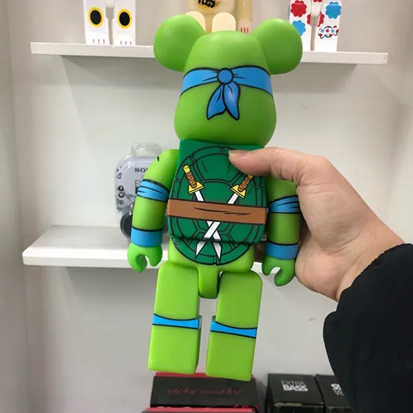 Đồ Chơi Mô Hình Bearbrick Raphael Màu Xanh Vàng Size 1000% - Đồ chơi mô hình - Vua Hàng Hiệu