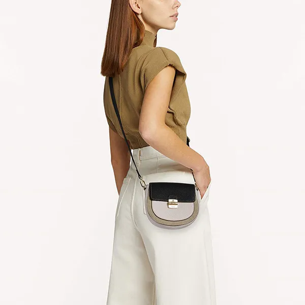 Túi Đeo Chéo Furla Club 2 Mini Bag M Nero Phối Màu