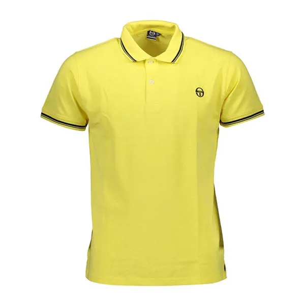 Áo Polo Nam Sergio Tacchini Viền Cổ Màu Vàng Size L