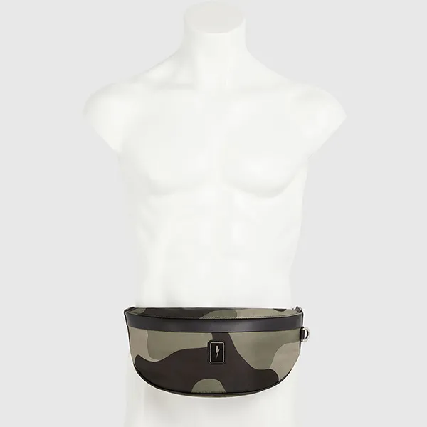 Túi Đeo Hông Neil Barrett Camo Print Recycled Polyester Belt Bag Phối Màu - Túi xách - Vua Hàng Hiệu
