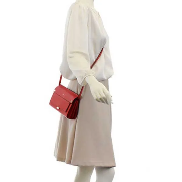 Túi Đeo Chéo Furla Like Mini Crossbody Bag In Kiss F 1007282 B BLM7 AVH Màu Đỏ - Túi xách - Vua Hàng Hiệu