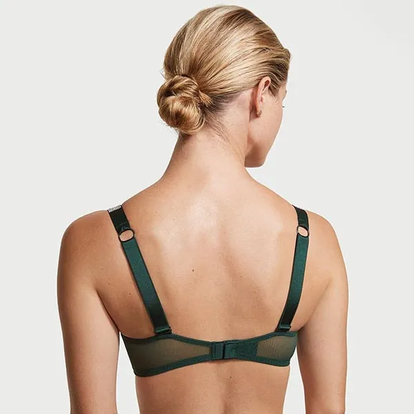 Áo Lót Victoria's Secret Very Sexy Push-Up Bra Ren, Dây Đính Đá, Nâng Nhiều 409167QCZ Màu Xanh Size 32B
