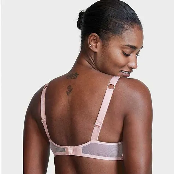 Áo Lót Victoria's Secret Bombshell Ren Dây Đính Đá Chữ Logo 403419QAX Màu Hồng Nhạt Size 32A - Thời trang - Vua Hàng Hiệu