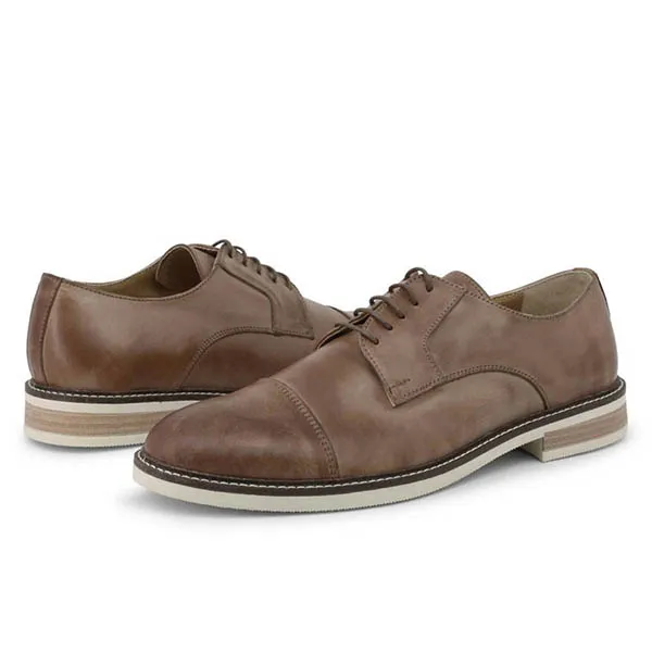 Giày Tây Nam Duca Di Morrone 605_Pelle_Marrone Màu Nâu Size 40