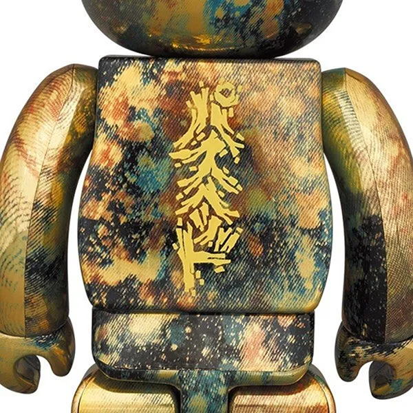 Đồ Chơi Mô Hình Bearbrick Pushead Gold Màu Vàng Size 100% + 400% - Đồ chơi mô hình - Vua Hàng Hiệu
