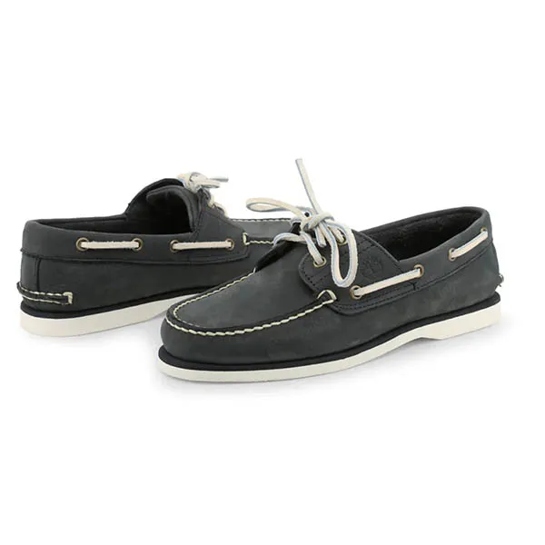 Giày Lười Timberland Classic Boat Màu Xám Đậm Size 40